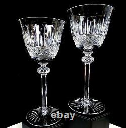 St Louis France Brilliant Cut Crystal Clear Tommy 9 Oz 2pc 8 Wine Glasses 1928