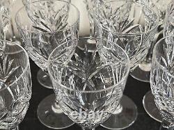 St Louis Saint Louis Crystal France 6 H Chantilly 15 Claret Wine Glasses