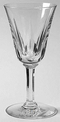 St. Louis Set of 4 Cut Crystal Wine Glass Cerdagne Excellent Condition