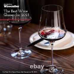 Standart Crystal Wine Glasses, Set of 2 with Gift Box Premium, Universal Wine