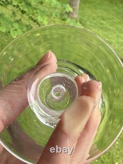 Steuben Air Twist Wine Glasses 8011 Set Of 2