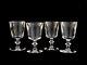 Steuben Crystal #7725 Claret Red Wine Glasses