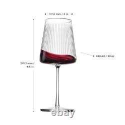 Stölzle Lausitz Soho Power Bordeaux Wine Glass Set of 6