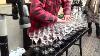 Street Artist Plays Hallelujah With Wine Glasses