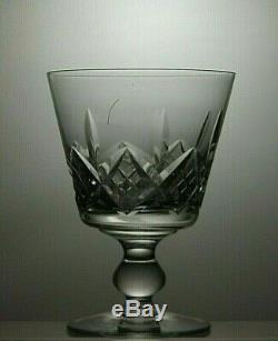 Stuart Crystal Glengarry Cut 10oz Water Goblets Glasses Set Of 4 5tall