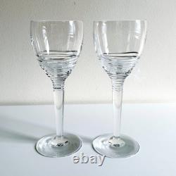 Stuart Crystal Jasper Conran Strata Wine Glasses Set of 2 9H