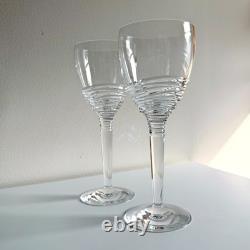 Stuart Crystal Jasper Conran Strata Wine Glasses Set of 2 9H