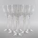 Stuart Crystal Strata By Jasper Conran 6 X Tall Wine Glasses 8.25 Inches