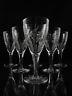 Stuart English Crystal Windermere Wine Goblet Glasses, Set of (6), Mint, 6