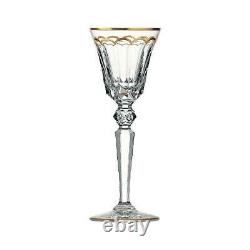 Stunning Saint Louis Excellence Cut Crystal Glass Wine / Water Goblet