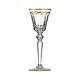 Stunning Saint Louis Excellence Cut Crystal Glass Wine / Water Goblet