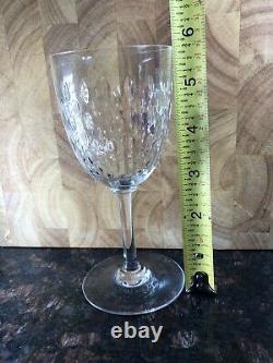 Stunning Set 6 Crystal Baccarat PARIS Stemware Glasses Wine Or Water