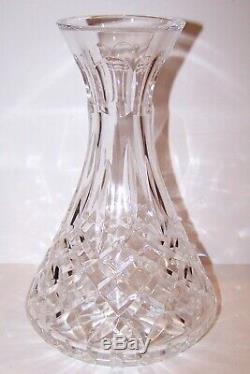 Stunning Signed Waterford Crystal Lismore 9 Wine Carafe