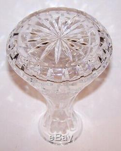 Stunning Signed Waterford Crystal Lismore 9 Wine Carafe