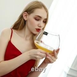 Super Big Crystal Glass Brandy Glasses Drink Snifters Bar Wine Drinkware