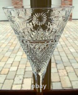 Superb Stuart Crystal Beaconsfield 19.5cm 7¾ Large Wine Glasses X Perfect