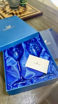 Swarovski Crystal Crystalline Red Wine Glasses (Set of 2)