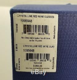 Swarovski Crystal Crystalline Red Wine Glasses (Set of 2) 1095948
