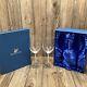 Swarovski Crystal Crystalline Red Wine Glasses (Set of 2) 1095948 With Satin Box