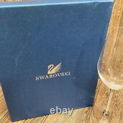Swarovski Crystal Crystalline Red Wine Glasses (Set of 2) 1095948 With Satin Box
