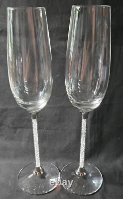Swarovski Crystal Crystalline Toasting Flutes (set of 2)