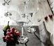 Swarovski Crystal Wine Glasses Set of 2 (6 Sets/12 Total Glasses Available)