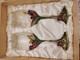 Swarovski Crystal Wine Glasses With Hand Painted Enamel Jeweled Stems