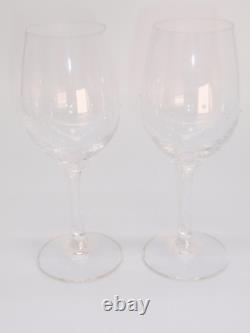 Swarovski Crystalline Set of Two 8 3/4 White Wine NIB Free Shipping