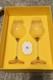 Swarovski Crystalline Stem Set Of 2 Wine Glasses New In Box