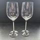 Swarovski Crystalline Wine Glasses Designed By Steven Weinburg Set Of 2 No Box