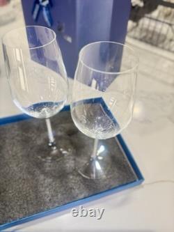 Swarovski Crystalline Wine Glasses Designed By Steven Weinburg Set Of 2 No Box