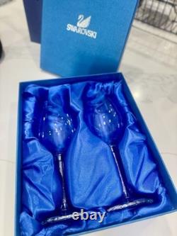 Swarovski Crystalline Wine Glasses Set Of 2