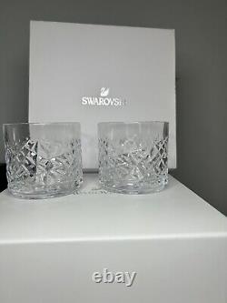 Swarovski crystal glasses set
