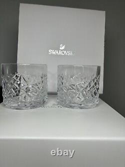 Swarovski crystal glasses set