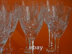 TEN PORT WINE GLASSES CRYSTAL SAINT LOUIS CHANTILLY height 51/2