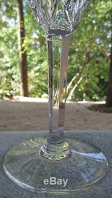 THREE St. Louis Crystal Saint Louis Chantilly Burgundy Large Wine Goblets France