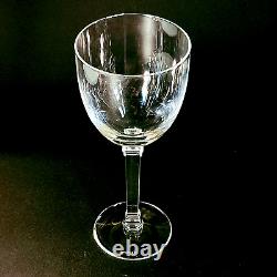 TIFFANY & CO HAMPTON WHITE WINE GLASS, Blown Lead Crystal, 8 OZ, Made in USA