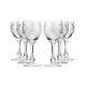 TM6874, Set of 6 Neman Glassworks, 10-Oz Hand Made Russian Crystal Wine Glasses