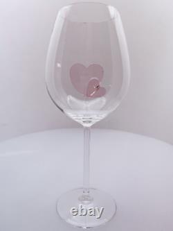 The 3D Stemmed Heart Wine GlassT Crystal Featured On Delish.com, HouseBeautifu