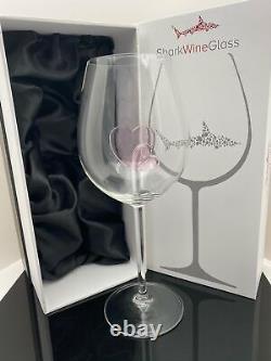 The 3D Stemmed Heart Wine GlassT Crystal Featured On Delish.com, HouseBeautifu