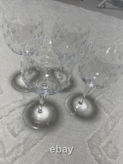 Tiffany & Co. Wine Glass Set of 4 branded
