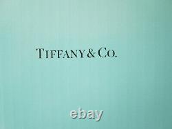 Tiffany & Company Boxed Wine Glass Set of 6 Clear Stemware 9.5 TALL Burgundy