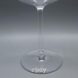 Tiffany Crystal Diamond Point Wine Glasses Set of Two