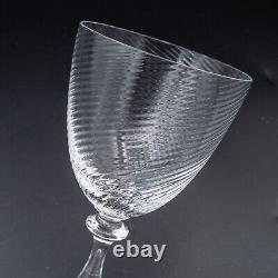Tiffany Crystal Luciano Wine Glasses 5 5/8 Set of 4 FREE USA SHIPPING