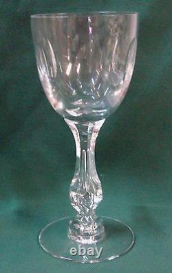 Tiffin Crystal MIRAGE 17594 Claret Wine Stems SET/4 MINT In BOX More Available