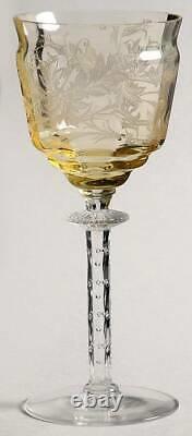 Tiffin-Franciscan Cadena Amber Claret Wine Glass 2001556
