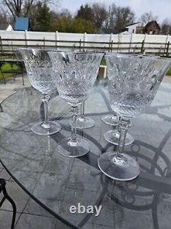 Trianon by MIKASA Crystal Water Wine Glasses Vintage Set Of 6