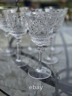 Trianon by MIKASA Crystal Water Wine Glasses Vintage Set Of 6