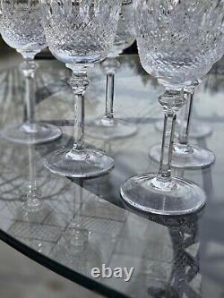 Trianon by MIKASA Crystal Water Wine Glasses Vintage Set Of 6