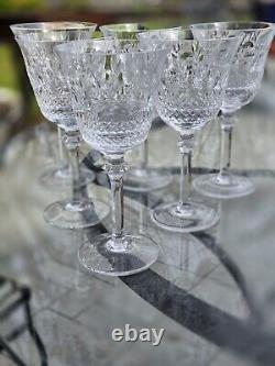 Trianon by MIKASA Crystal Water Wine Glasses Vintage Set Of 6